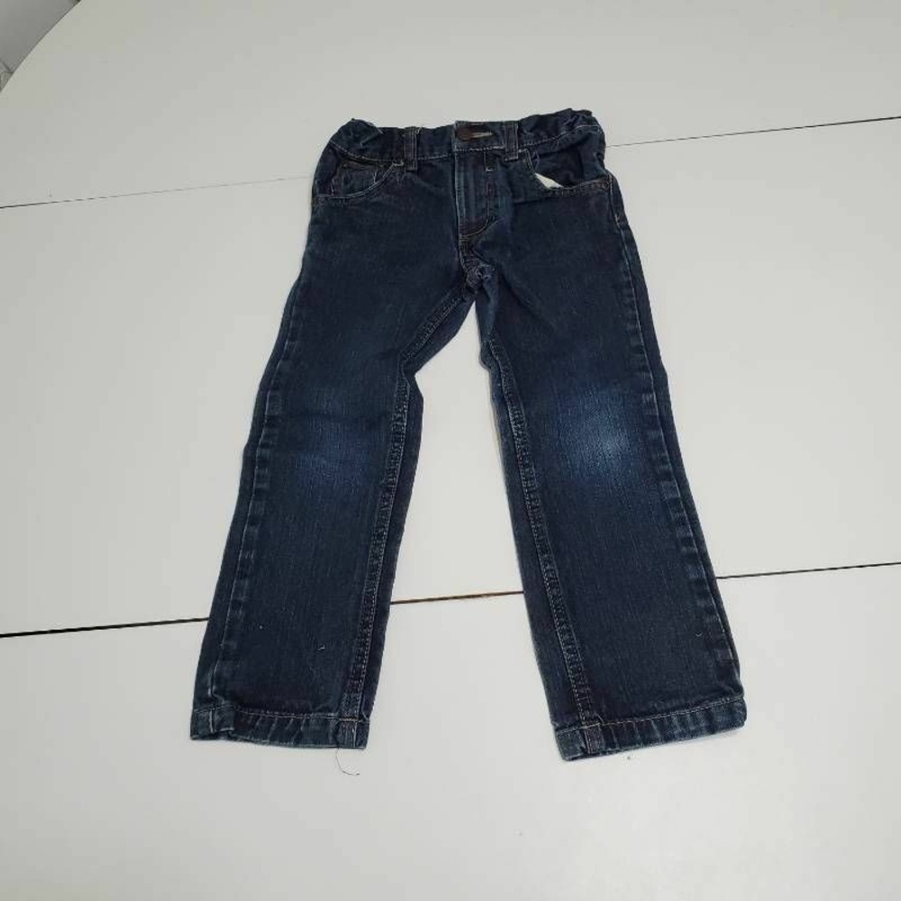 WRG Jeans Co Womens Straight Leg Denim Blue Pockets Medium Wash Junior 5 Regular